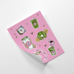 I Love You So Matcha Sticker / Magnet – Stickers x Samantha